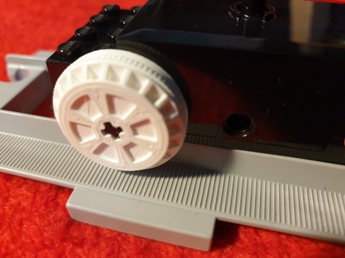 LEGO trains on DUPLO tracks