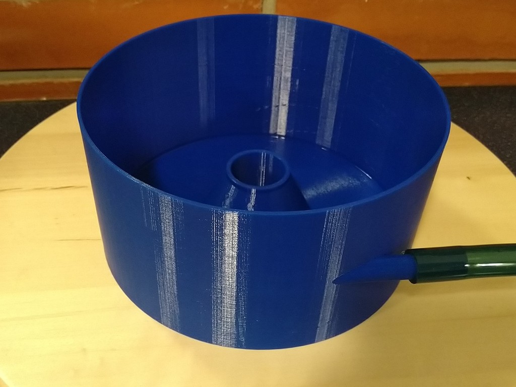 Blue Bowl for gold cleaning