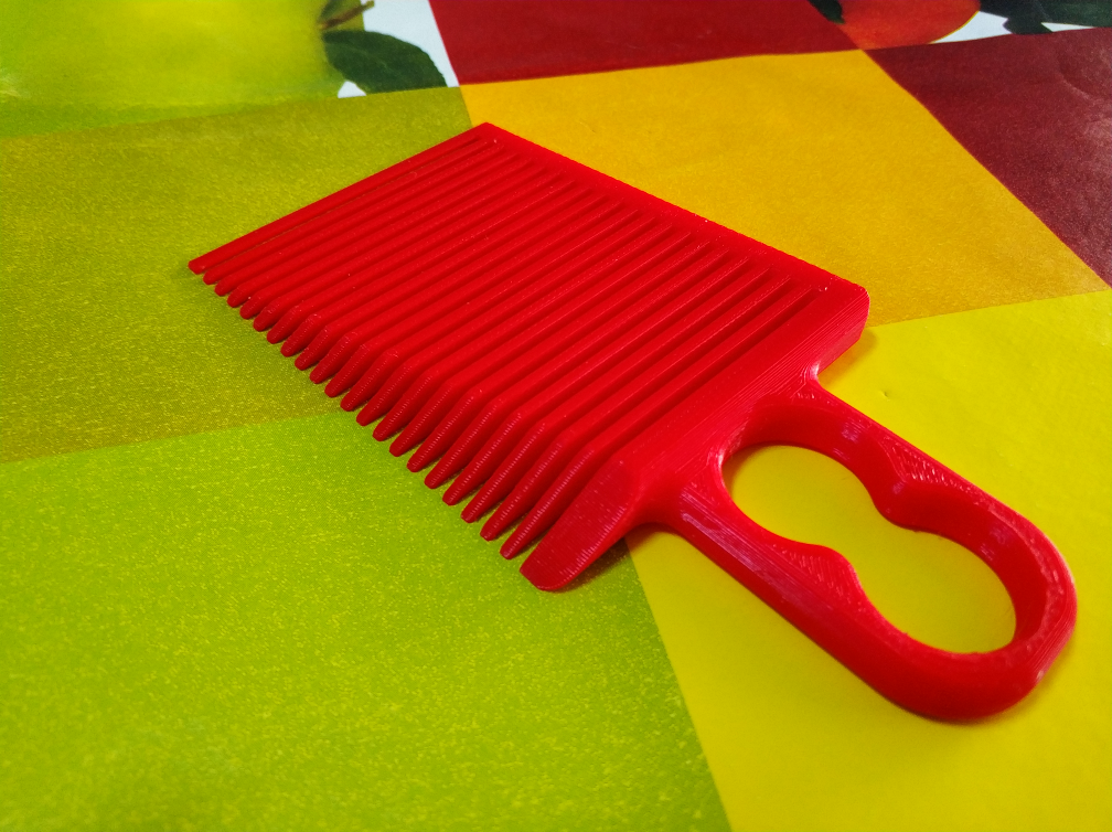 Peine - Comb to cut with different hair length - v2