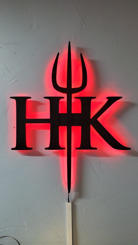 Hells Kitchen Logo - LED Back-lit