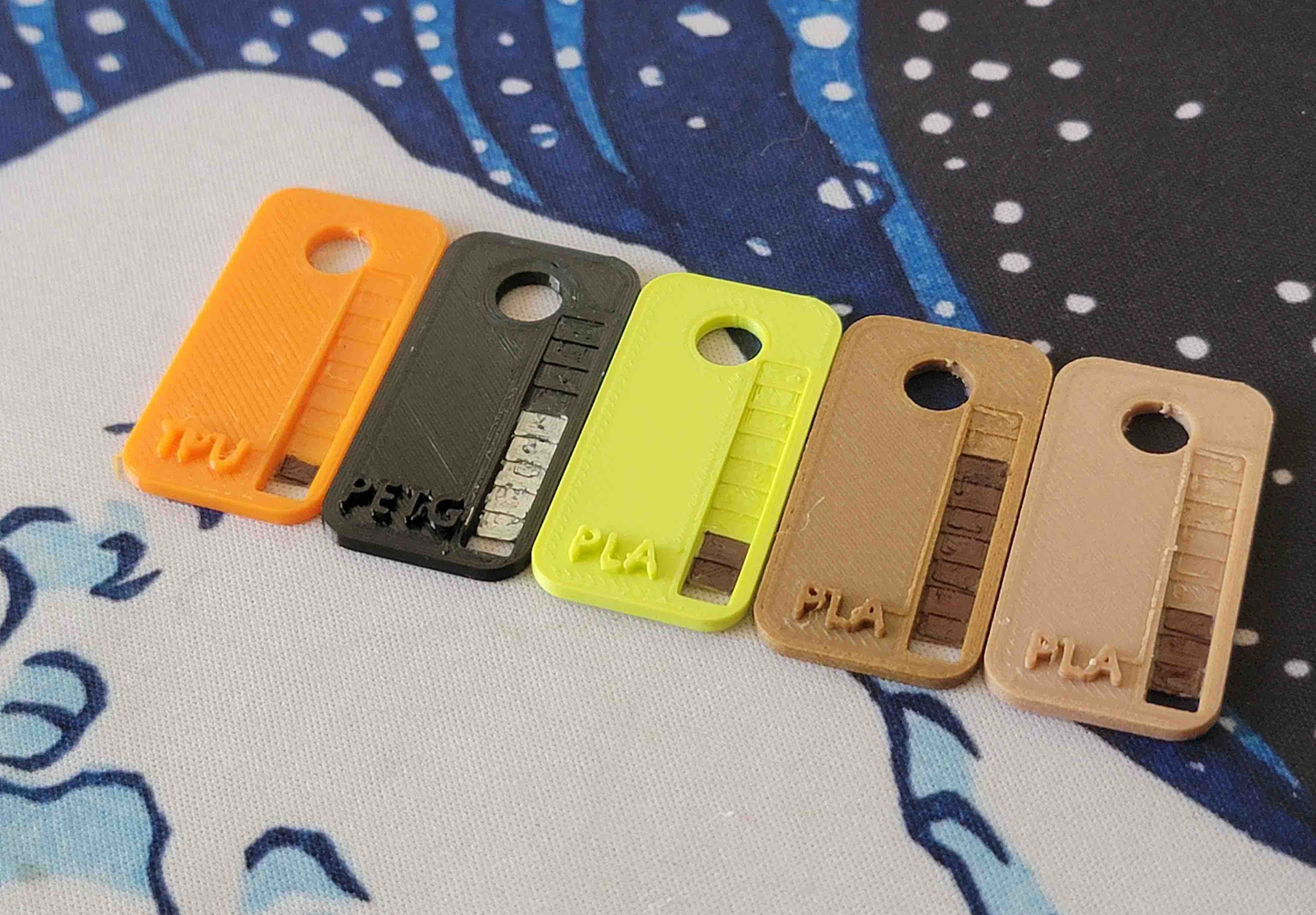 Filament swatch and tracker