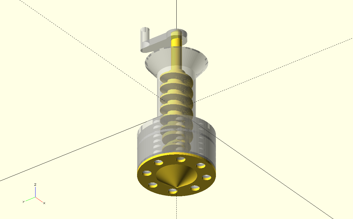 Improved Mini Extruder: Layered Moineau based Pump