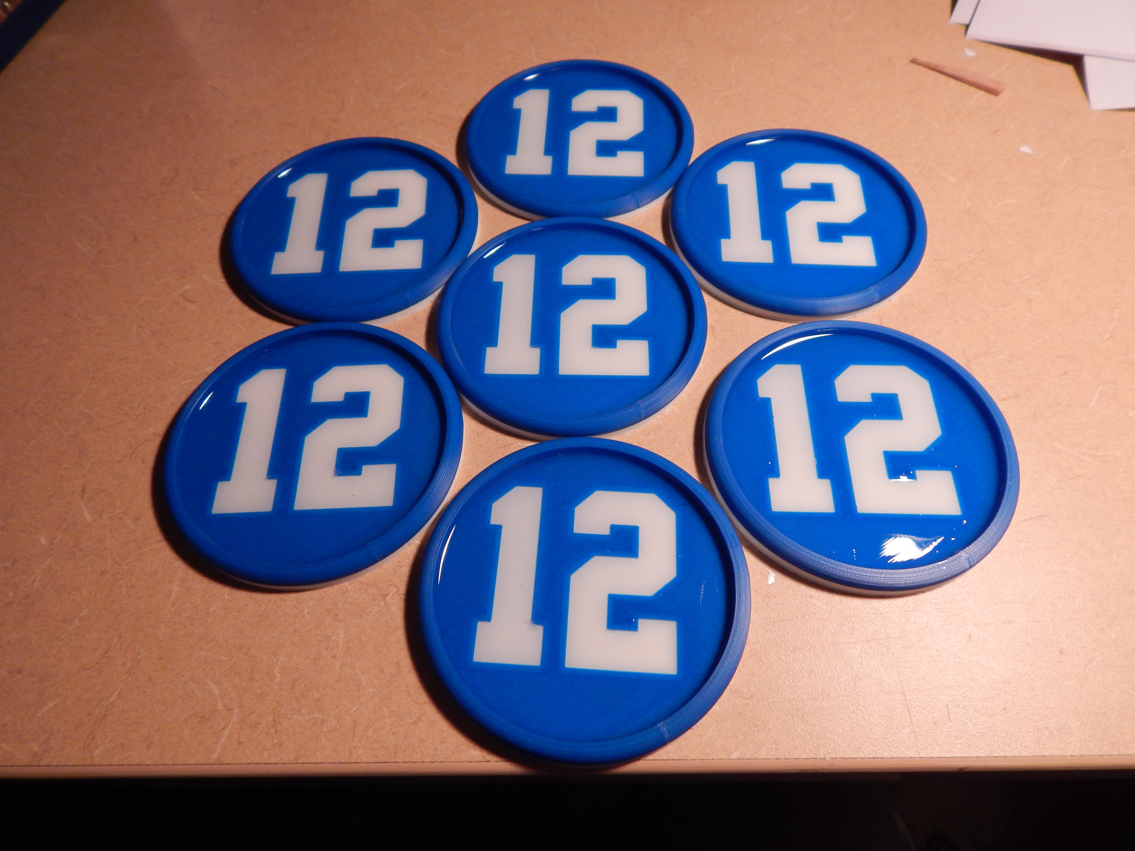 12th Man Coasters