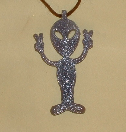 Alien Victory Pendant