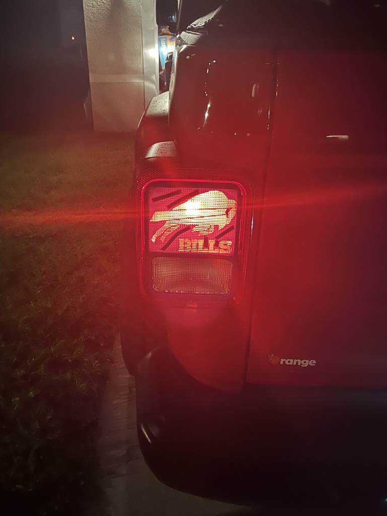 2020 Jeep Gladiator Bills Tail Light cover