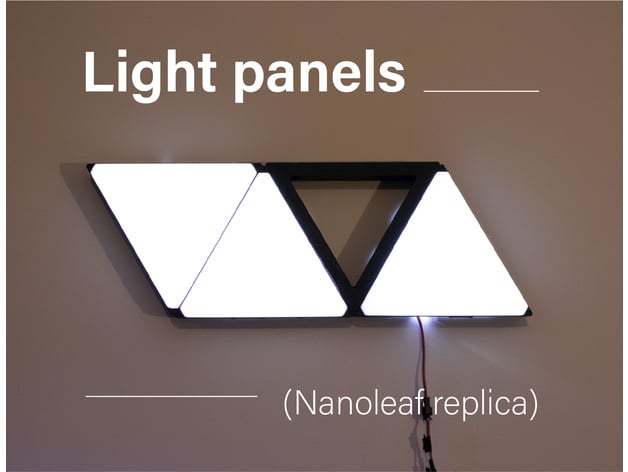 Light Panels Nanoleaf Replica Wall Panel