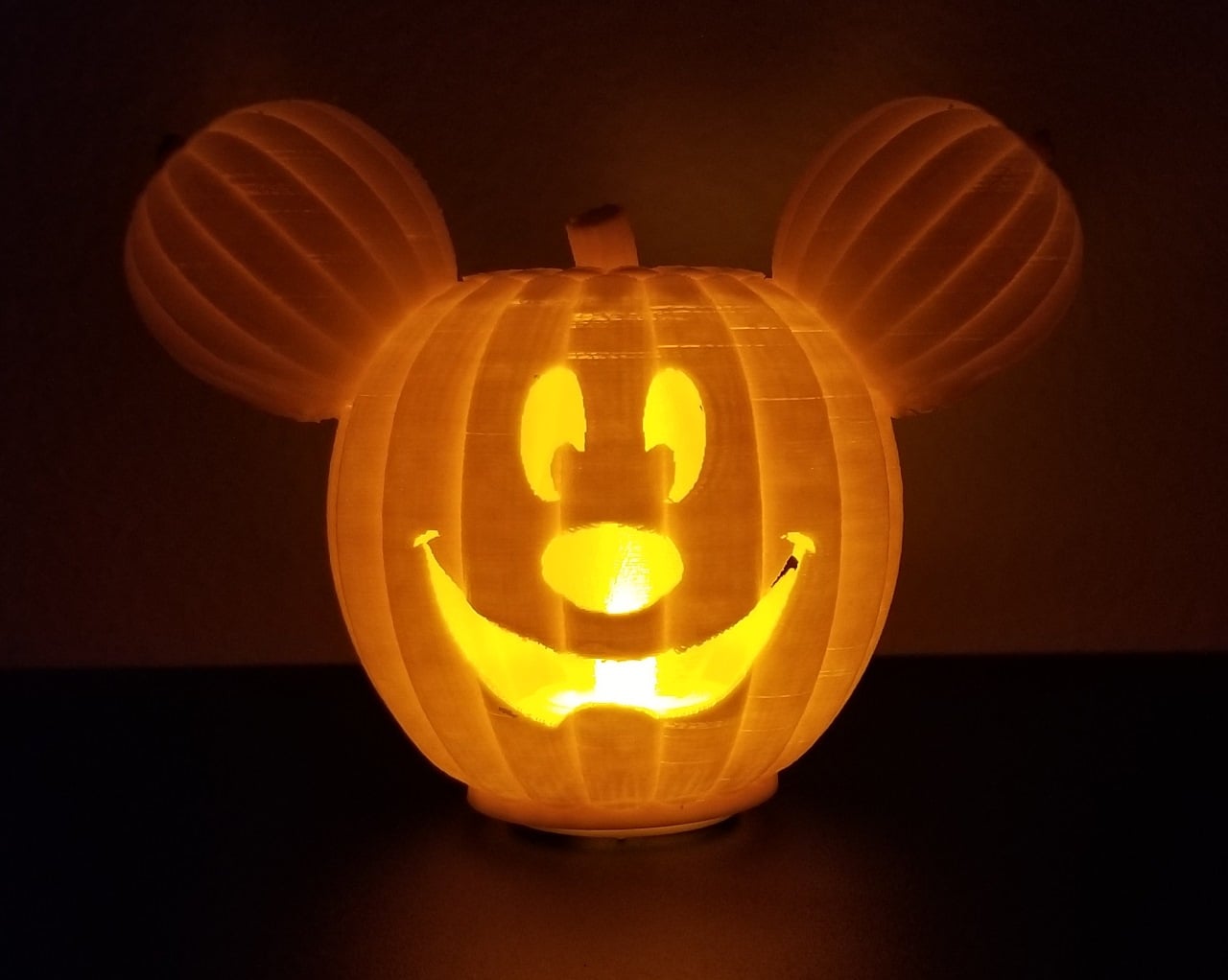 Mickey Pumpkin Main St. USA Tealight