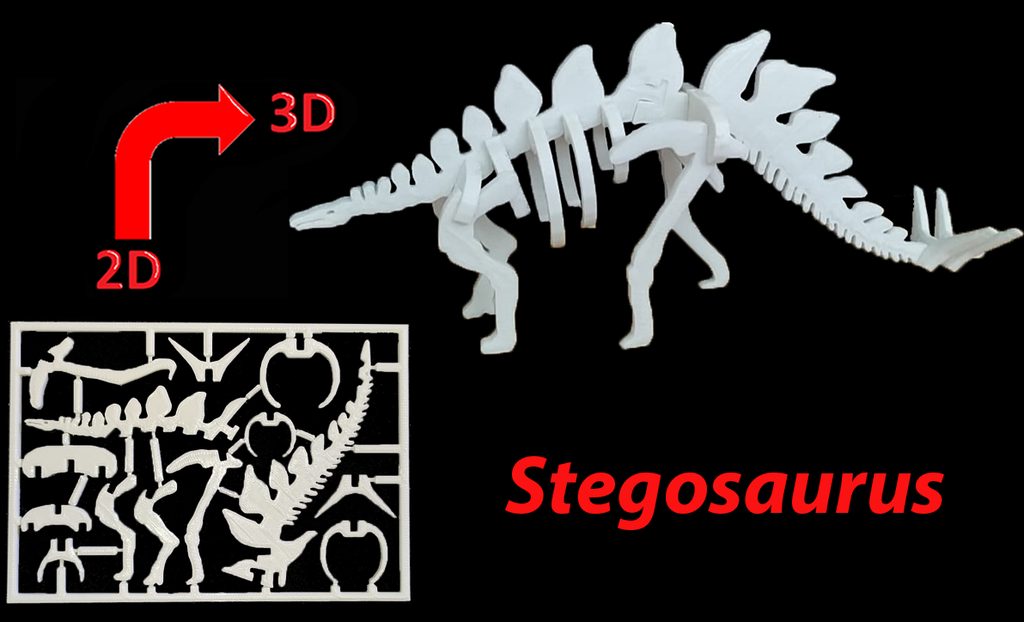 Stegosaurus Kit Card