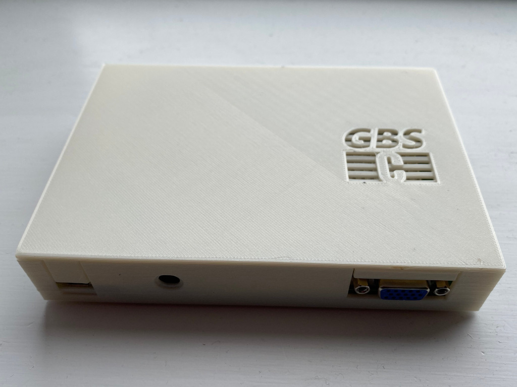 GBS-8200 RGB to VGA Video Converter Board Case with 6pin DIN & Wemos D1 Mini Wifi