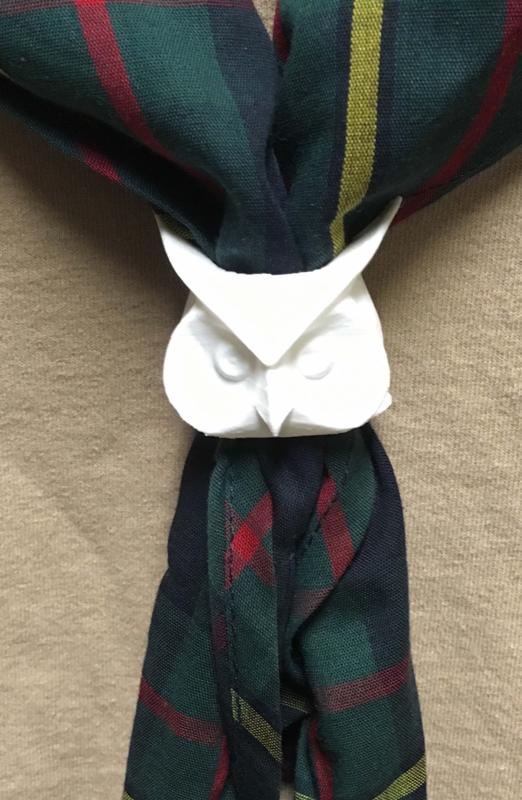 Boy Scout Owl Neckerchief Slide