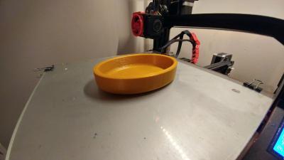 Eliptical dish bowl