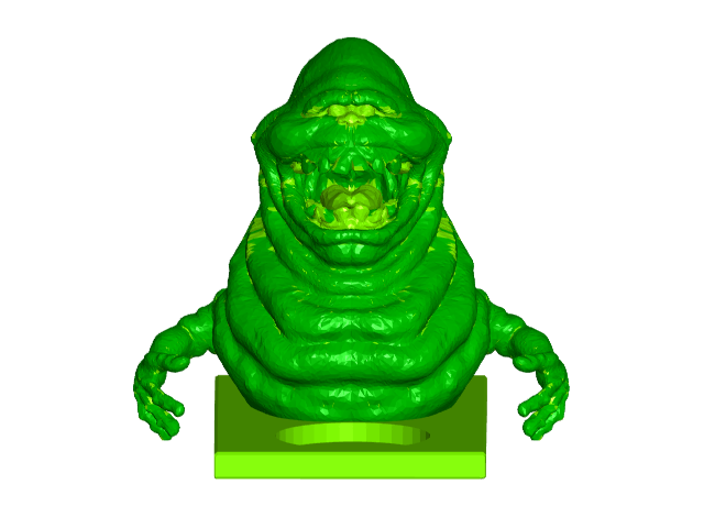 Ghostbusters Slimer Tealight Candle Holder (No Supports)