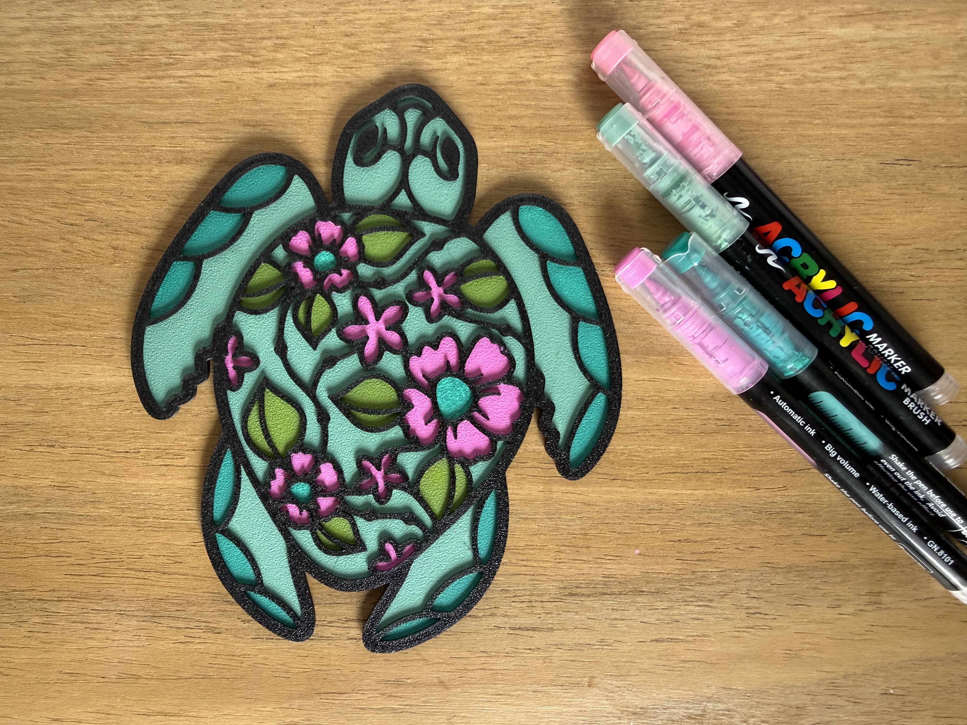 Turtle - 2 Part Coloring