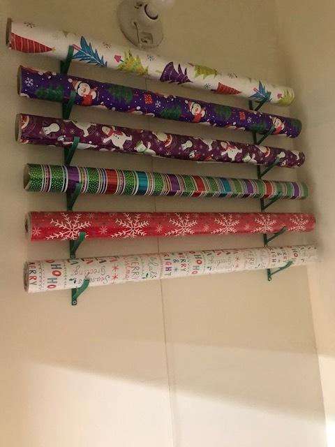 Gift Wrap Hanger