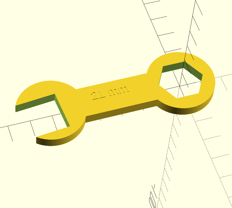 Parametric wrench (any bolt shape, any size)