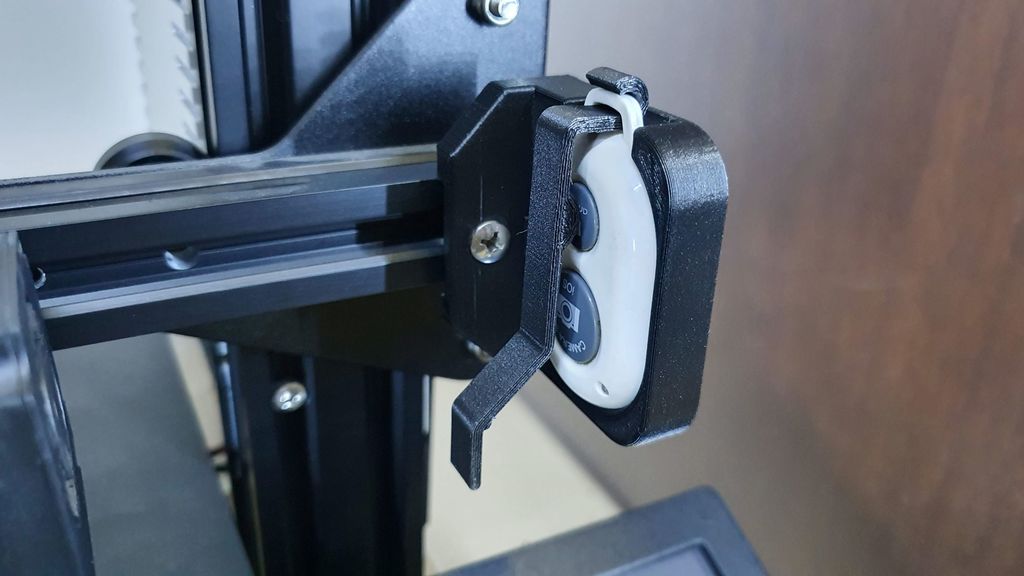 Timelapse upgrade for ender 3 - Two parts, One screw 