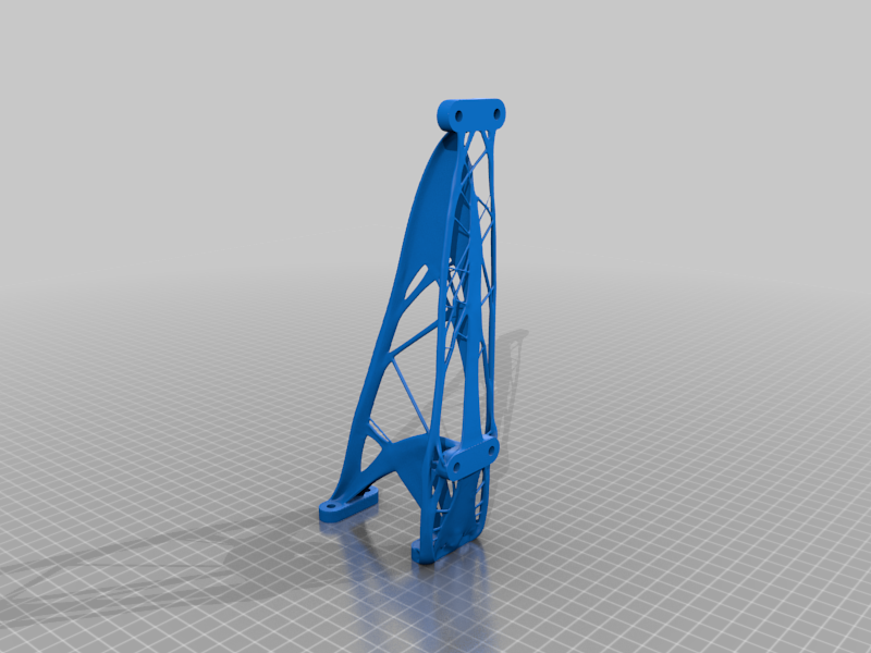 Generative Design or Topology Optimized Shelf Bracket