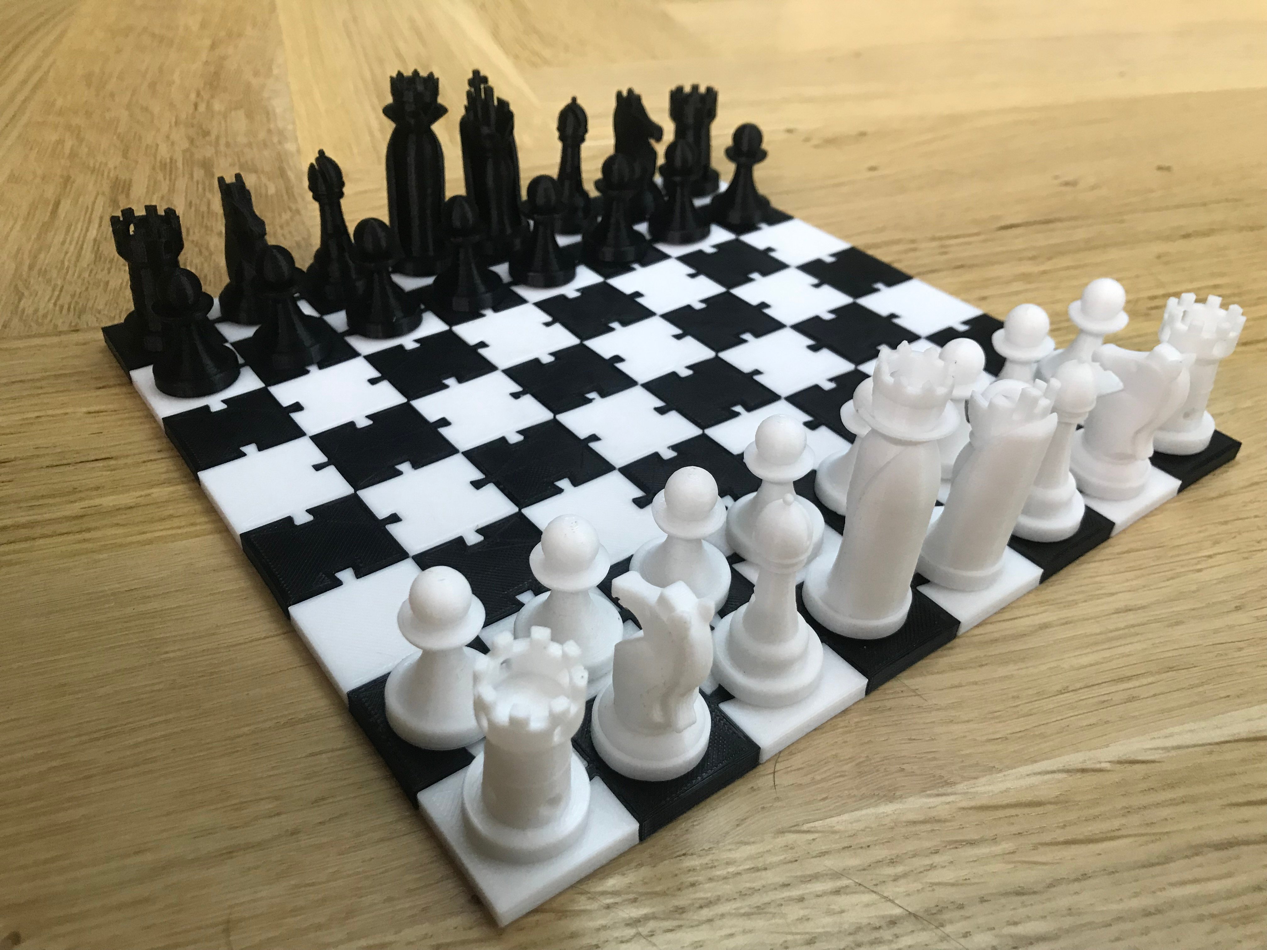 Dovetail Chess Board