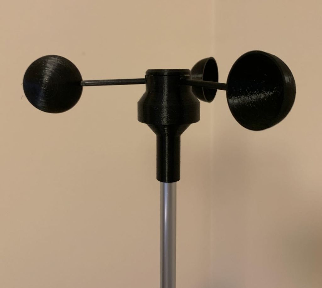 Anemometer Base for Different Tube Sizes
