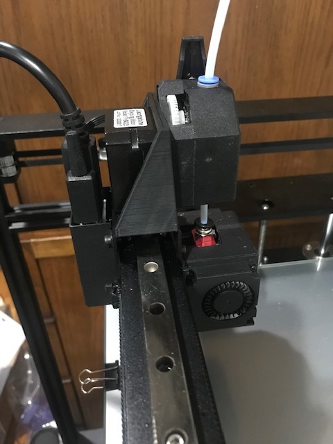 Pancake stepper motor and BMG mount for Creativity ELF printer
