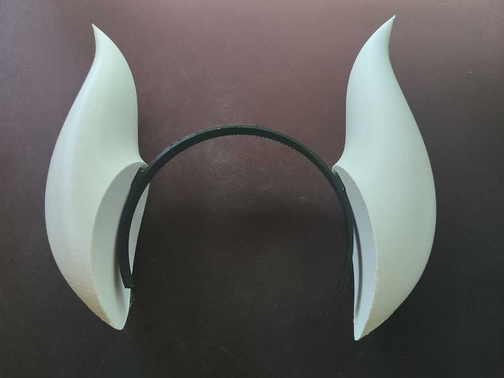 Bowsette horns remix 3D model