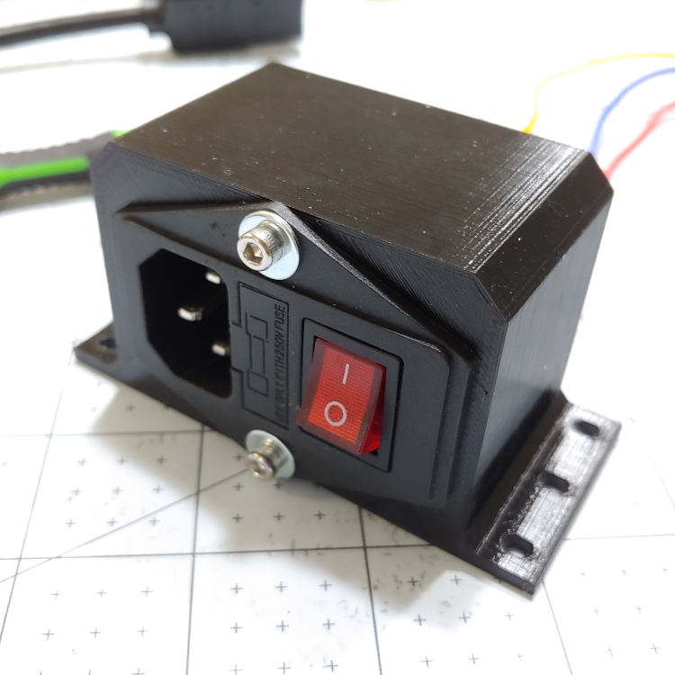 Power Supply Switch Mount