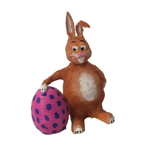 Easter Bunny with Egg