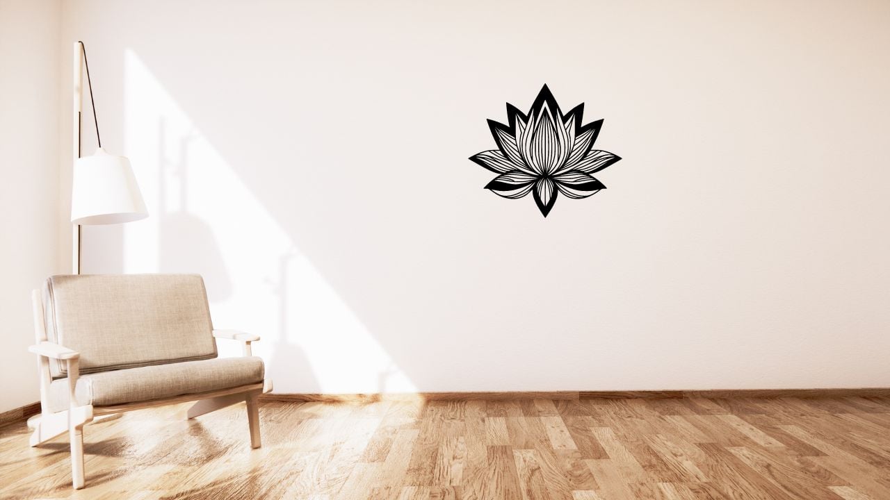 Lotus flower / Lotosový květ wall or table decoration