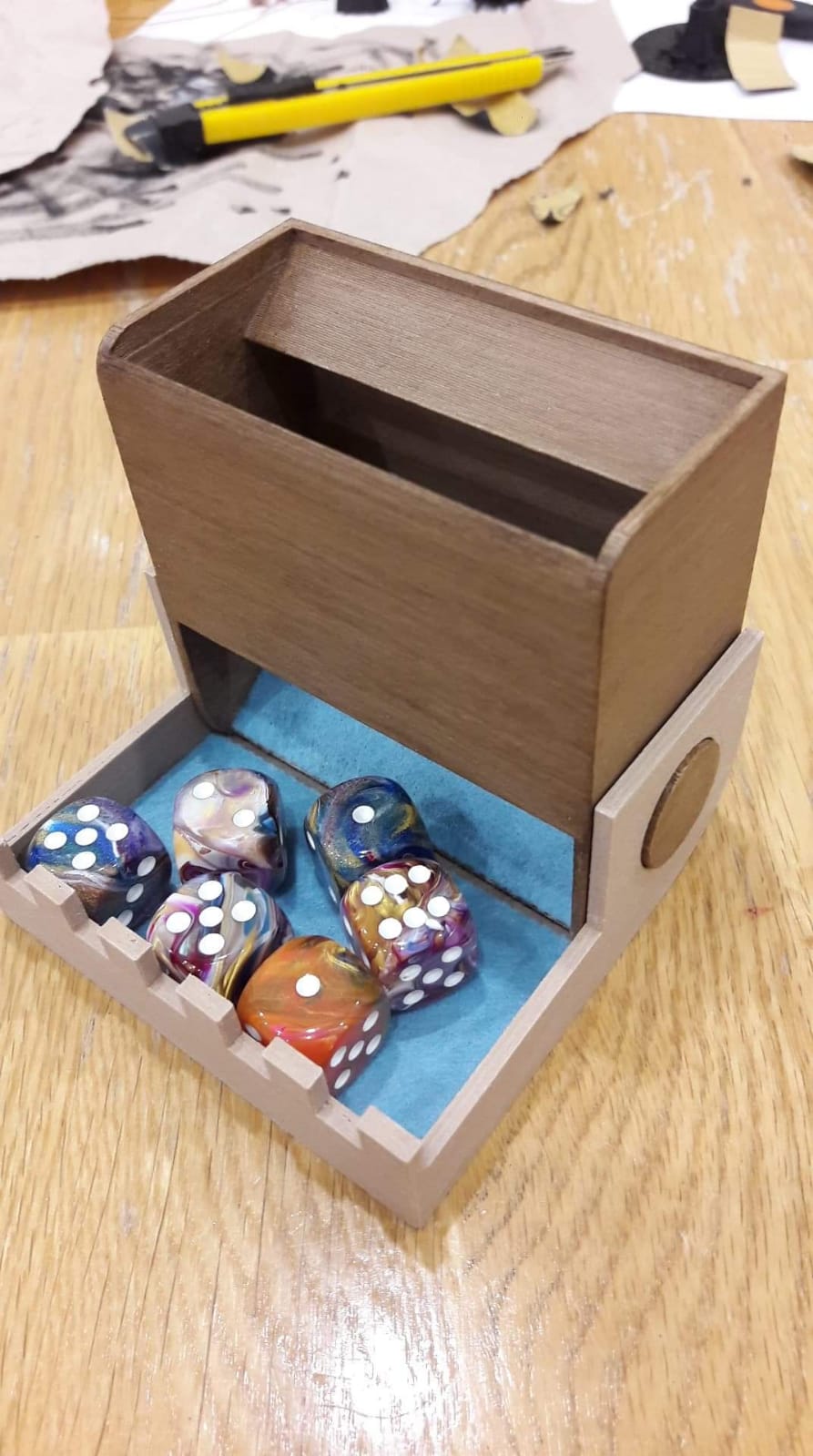 Compact Dice Tower Rework