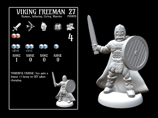 Viking Freeman (18mm scale)