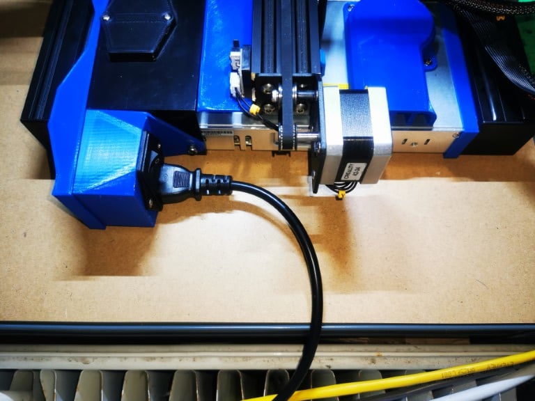 Ender 3 Pro rear PSU mount