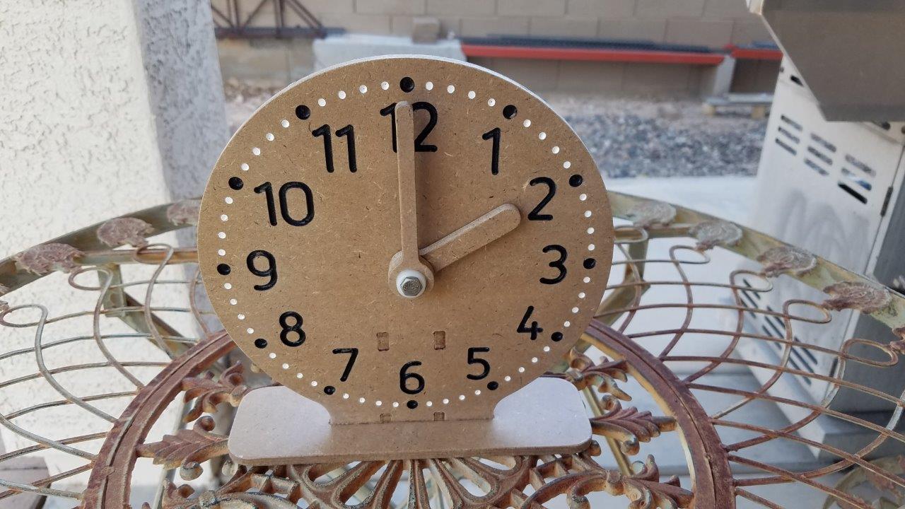 Teaching Clock for CNC