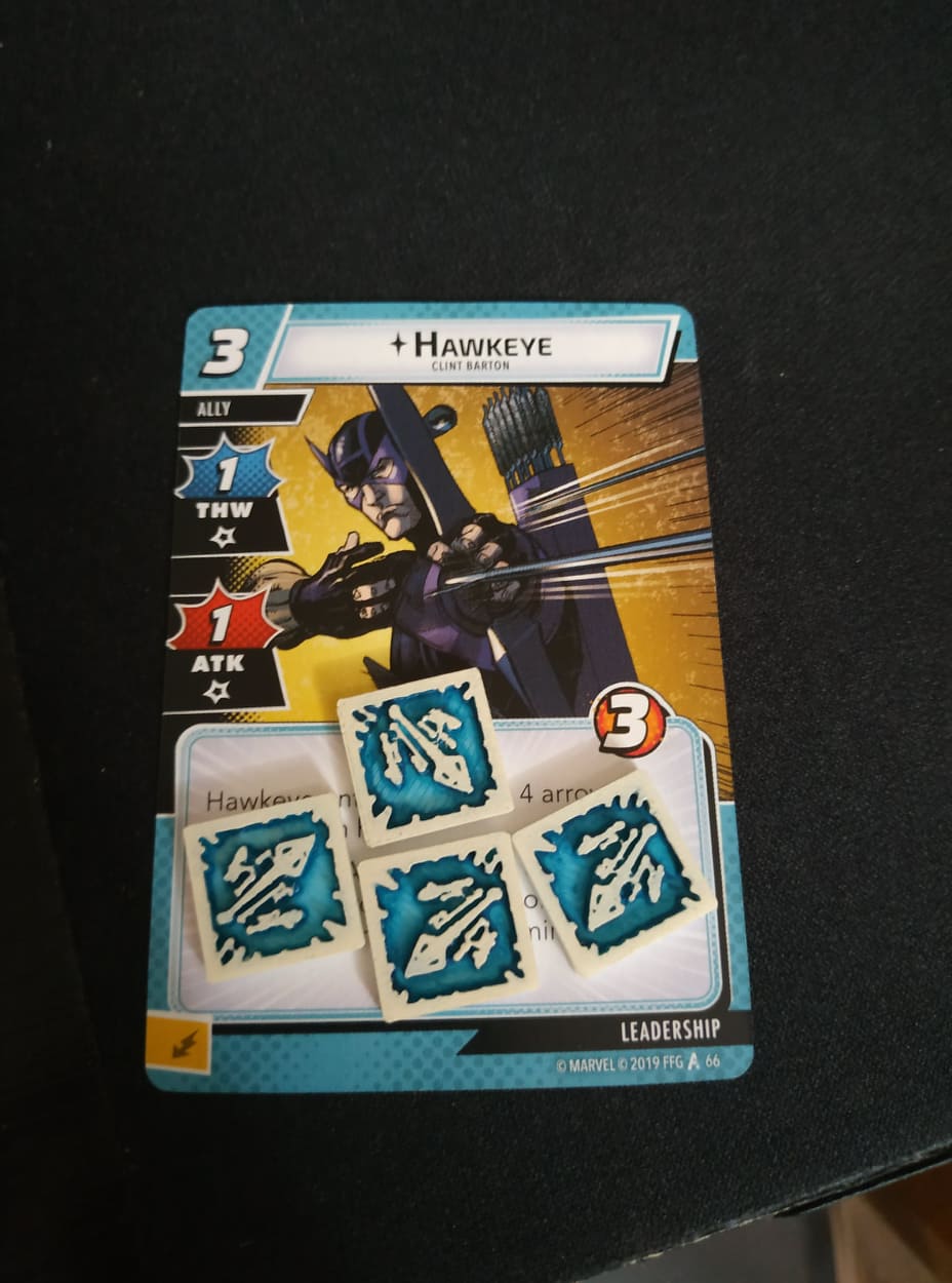 Arrow (Hawkeye) MARVEL Champions custom tokens counters