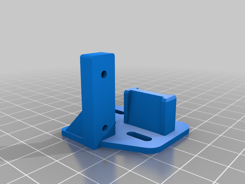 Pet Fang mount for Ender V2 with BL-Touch