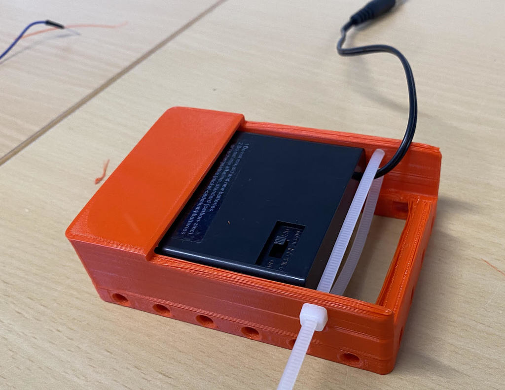6V 4xAA battery box holder (Lego Technic Compatible)