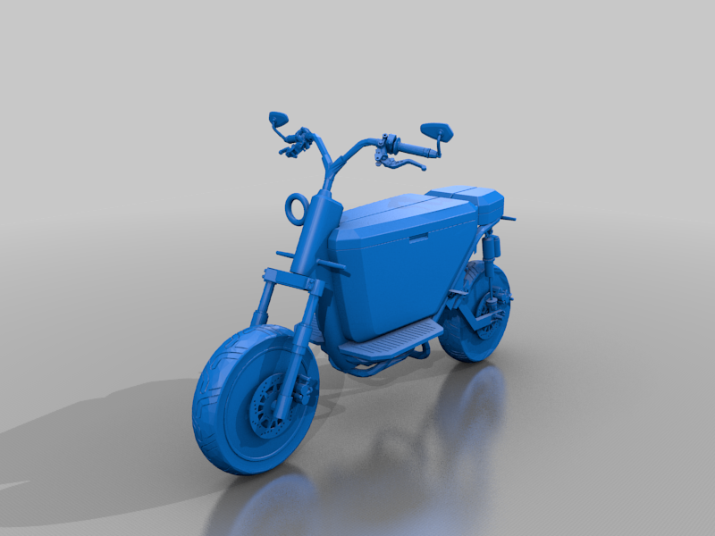 Moped ute - mannerspunk - concept
