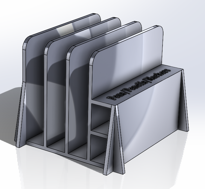 Desk Organizer for Folders and Papers