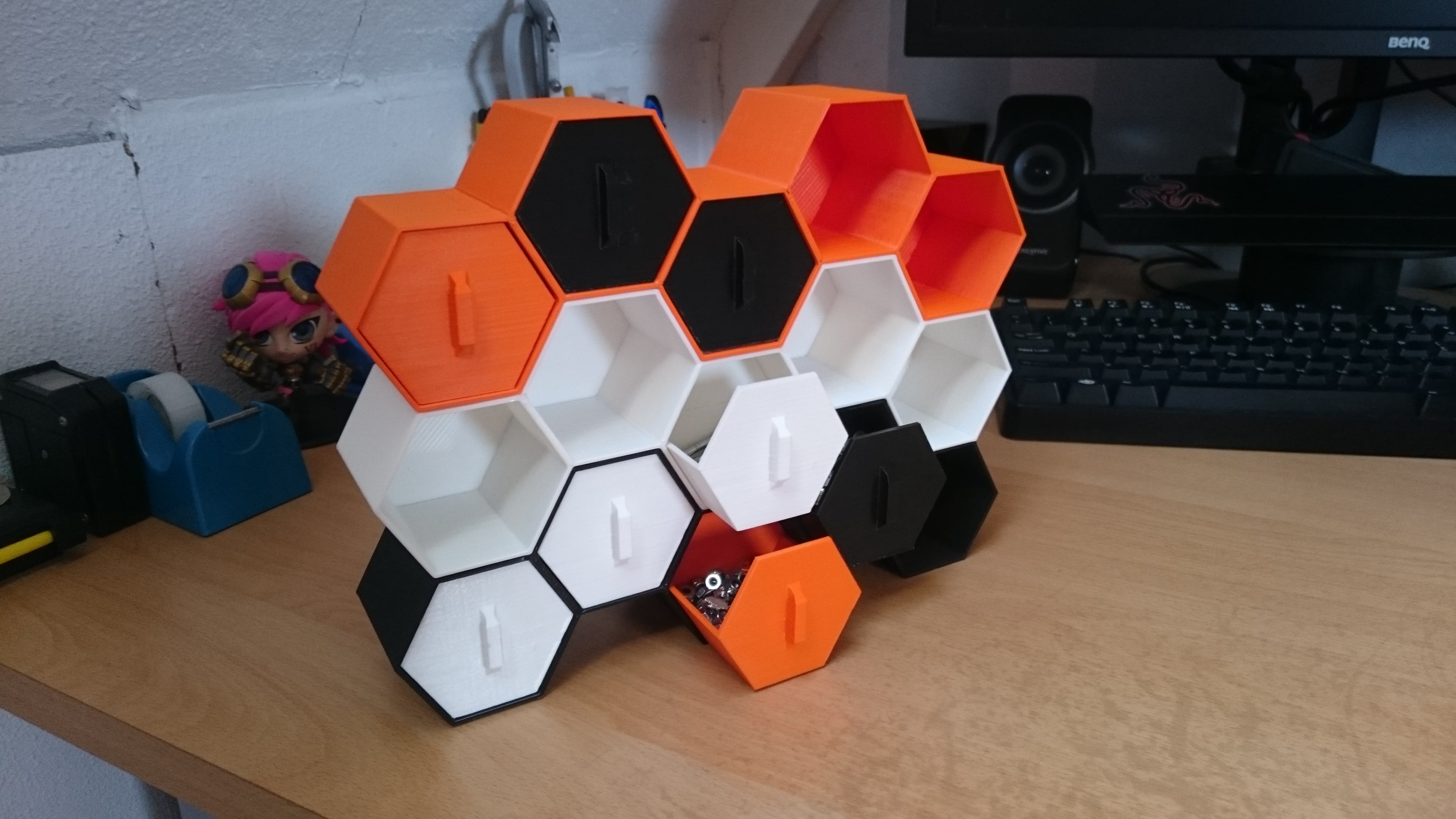 Stackable Hexagon storage