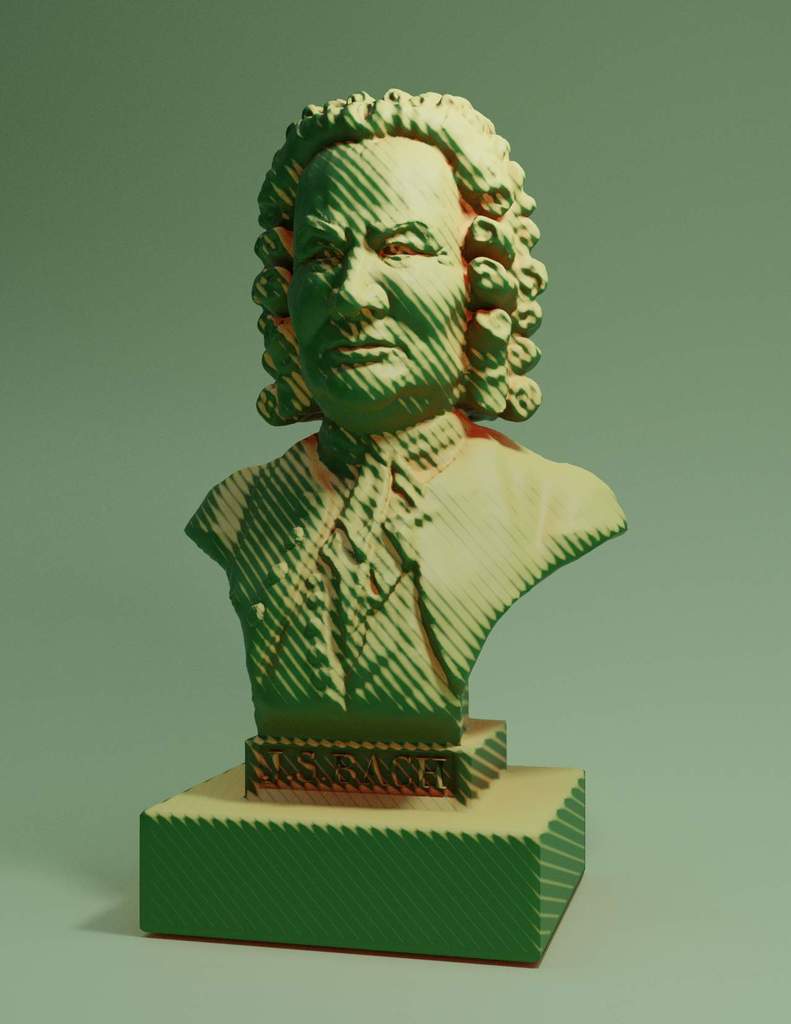 Bust of J.S Bach