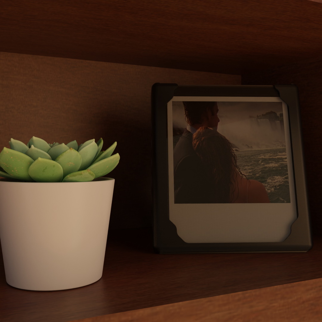 Polaroid Picture Frame (Print-in-place)