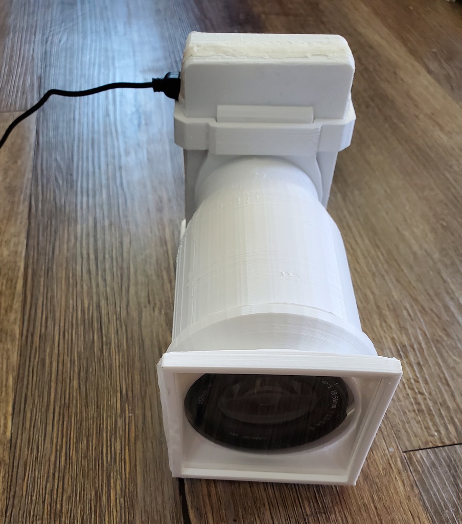 Pi HQ Camera Sealable and Mountable Case