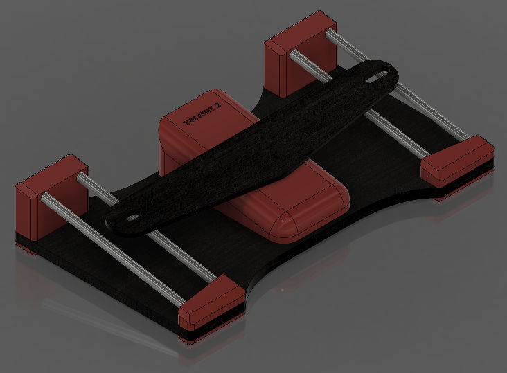 Thrustmaster T.Flight Rudder Pedals - Wider mod