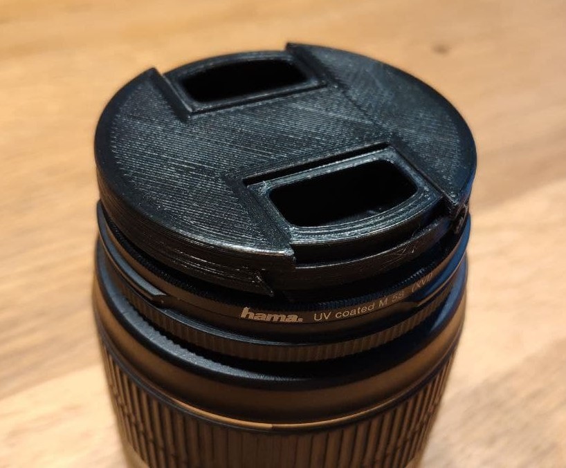 Lense Cap for hama UV Filter 58 mm