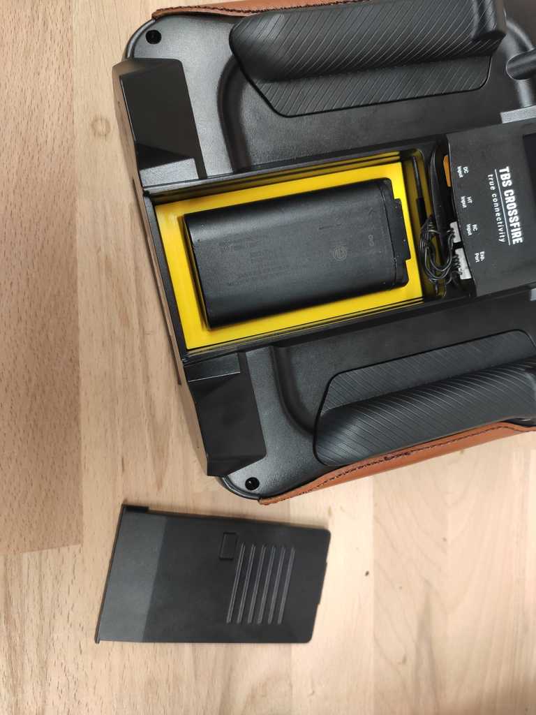 Radiomaster TX16S Slide in battery Ikea Braunit