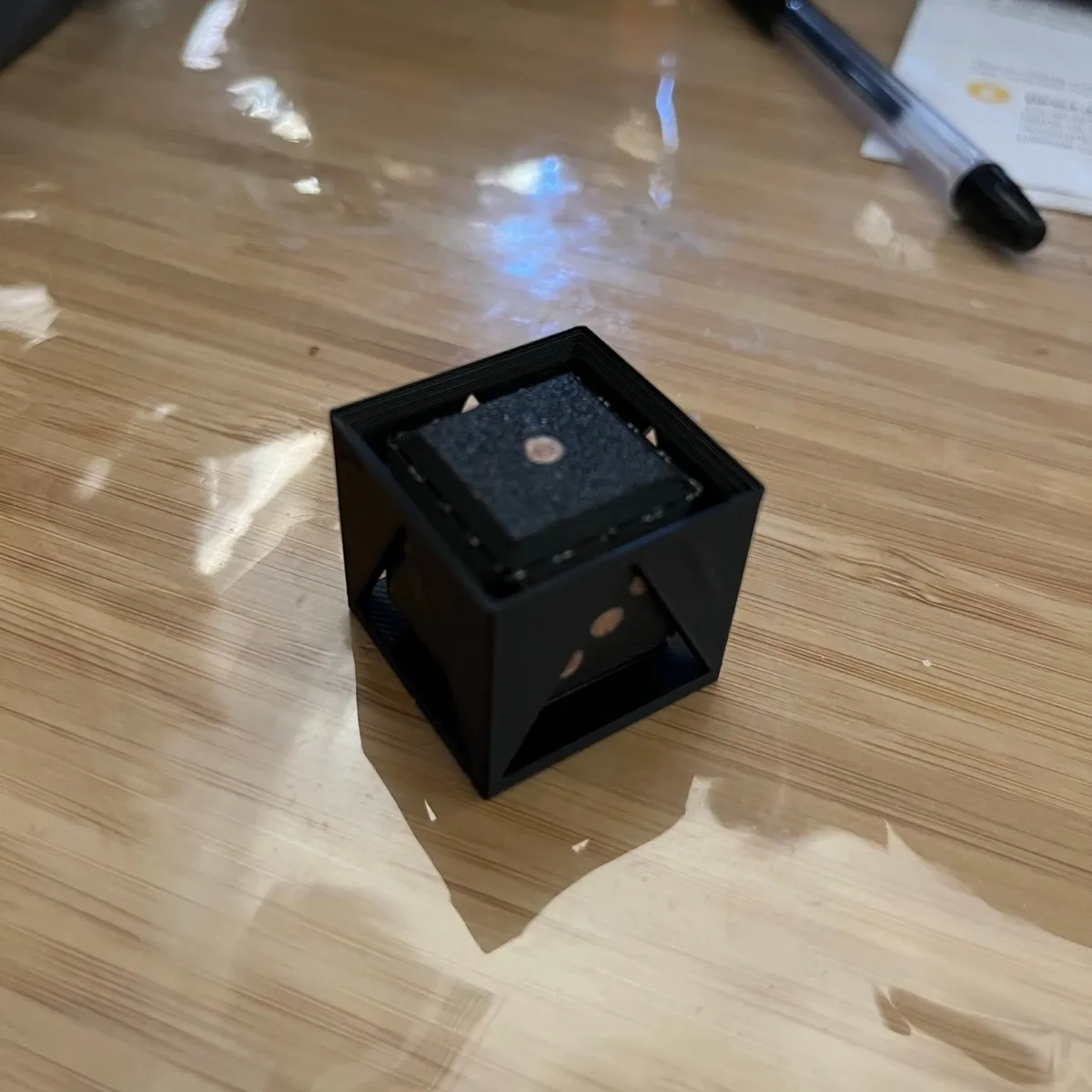 Miniatura 4 do modelo 3D Folding Multicolor Dice