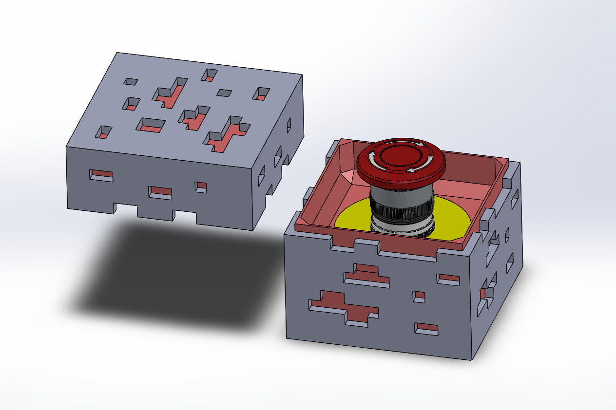 Redstone Big Red Button