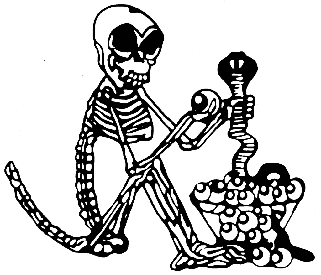 2D Monkey Skeleton