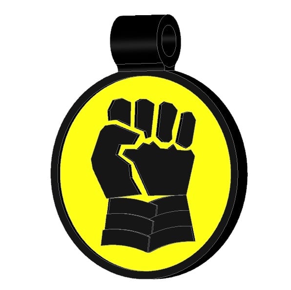 UNOFFICIAL - Imperial Fist Based Pendant