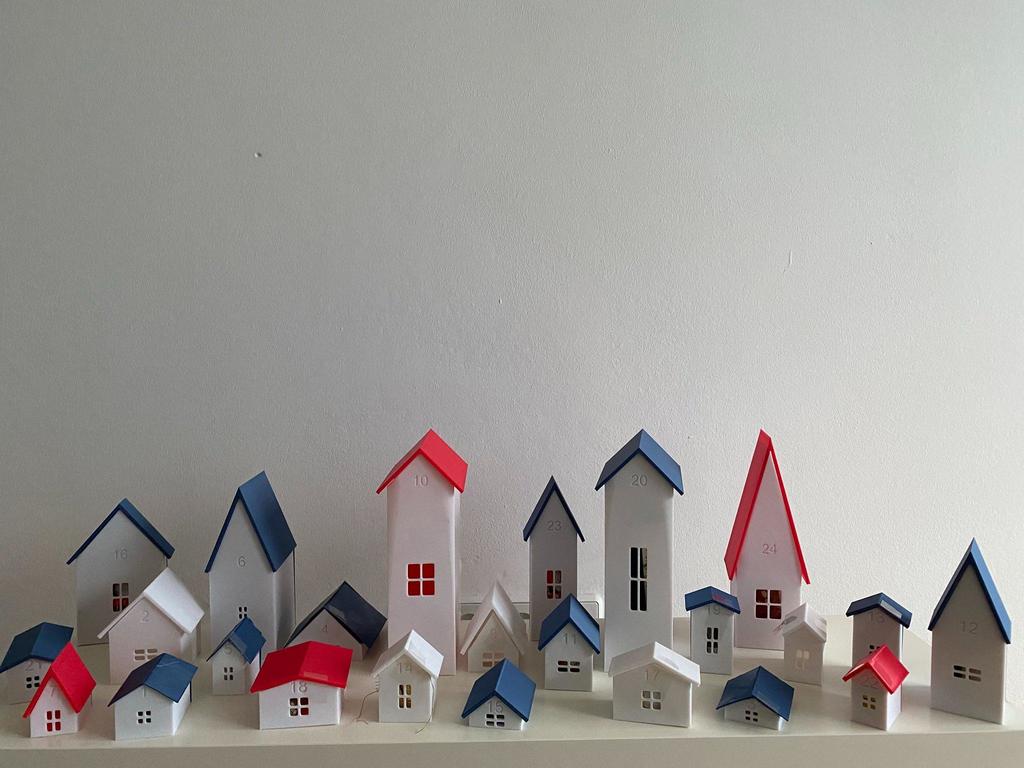 Parametric Advent Calendar House (f360) / Adventskalender 3D model