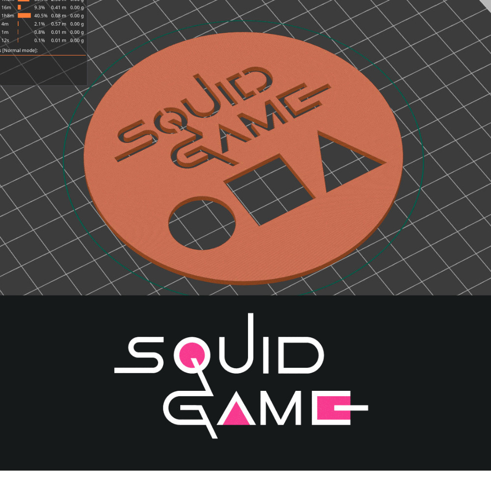 Squid Game - Mug coaster